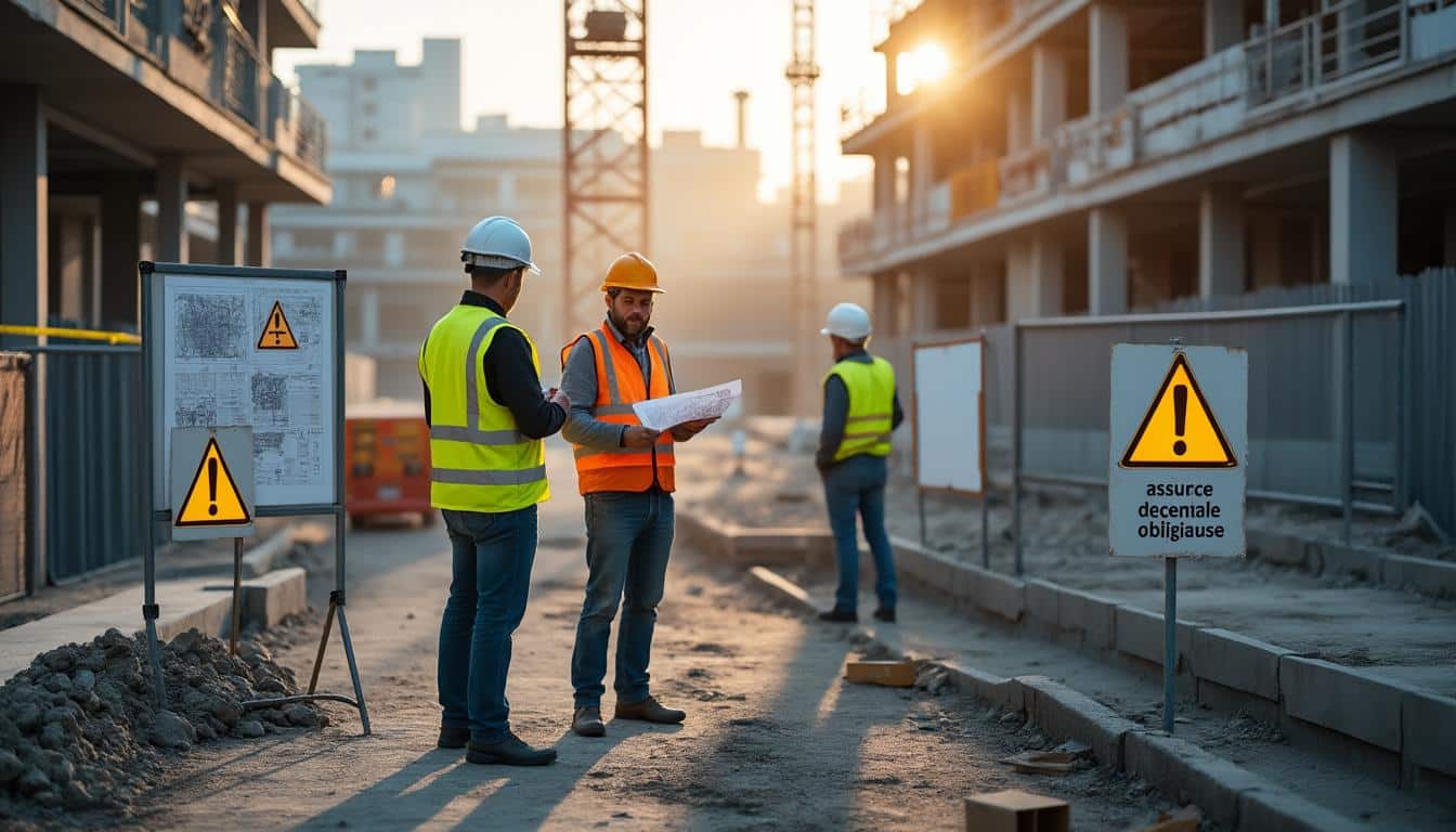 Illustration: Pourquoi l’assurance décennale est-elle incontournable dans le BTP ?