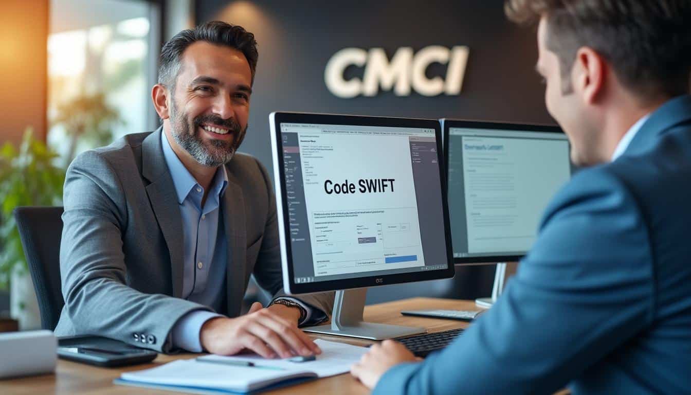 Illustration: Comprendre le code SWIFT associé à la cmci banque