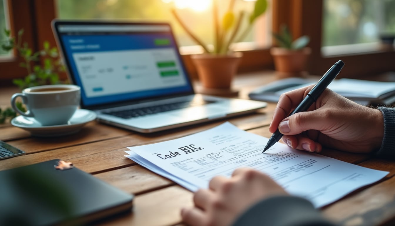 Illustration: Comprendre le rôle du code BIC dans les transferts bancaires