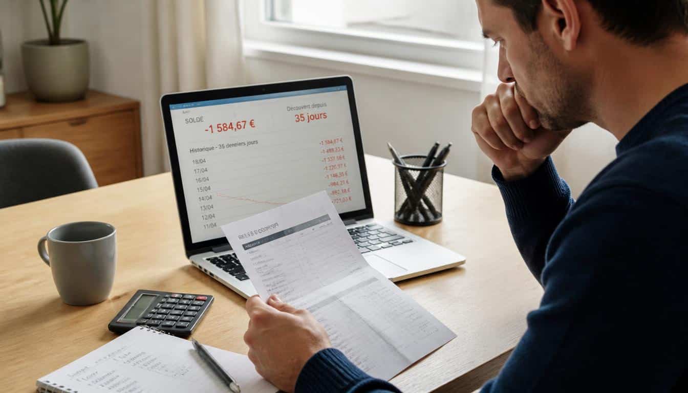 Découvert de plus de 30 jours à la Banque Postale
